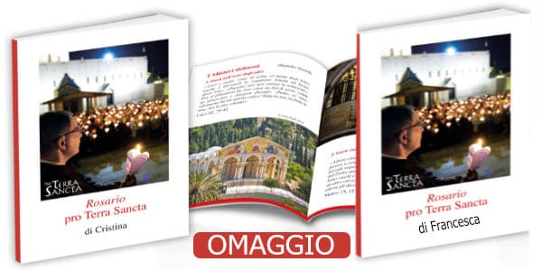 libretto Rosario pro Terra Sancta