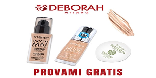 cashback fondotinta deborah milano