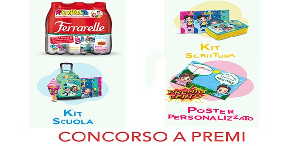 concorso a premi ferrarelle me contro te