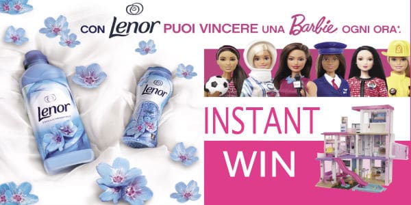 Con Lenor puoi vincere Barbie in carriera
