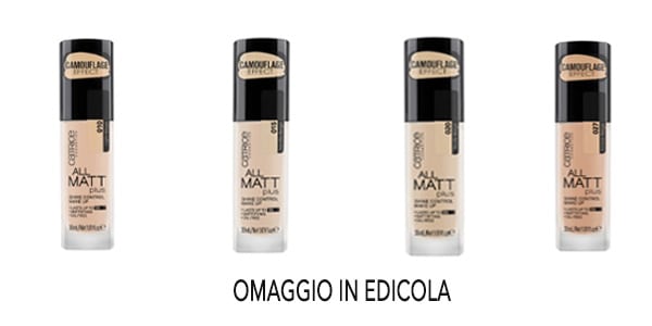catrice all matt plus omaggio in edicola