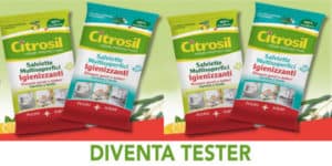Diventa tester Salviette Multisuperfici Igienizzanti Citrosil