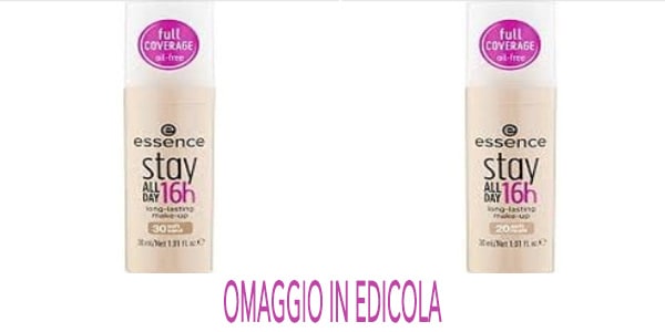 omaggio Confidenze stay ALL DAY 16h long-lasting fondotinta viso