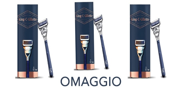 rasoio gillette omaggio
