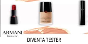 progetto tester armani make up