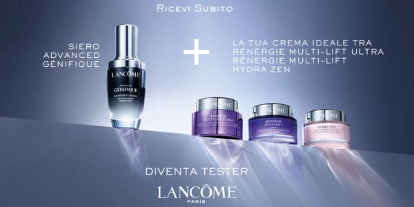Progetto tester lancôme advance genifque serum