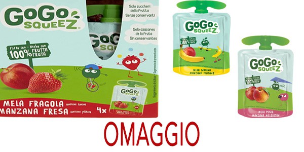 omaggio Esselunga GoGo Squeez
