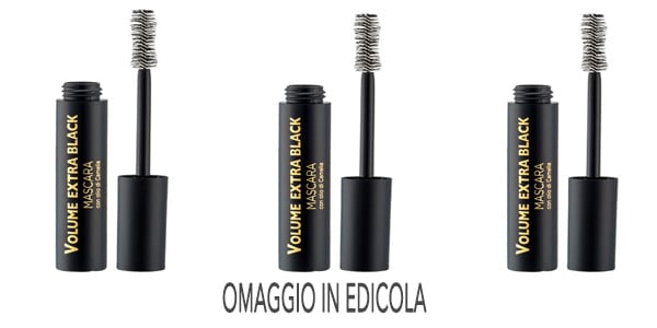Gratis mascara volume extra black bottega verde