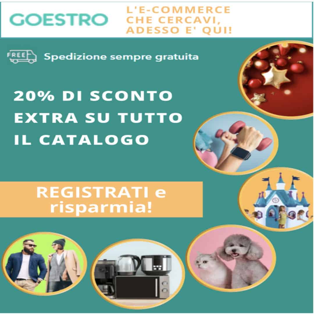 Coupon sconto Goestro