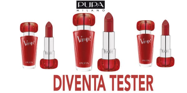 Diventa tester Pupa Vamp! Iconic Red effetto volumizzante