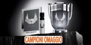 paco rabanne invictus platinun campioni omaggio paco rabanne invictus platinum