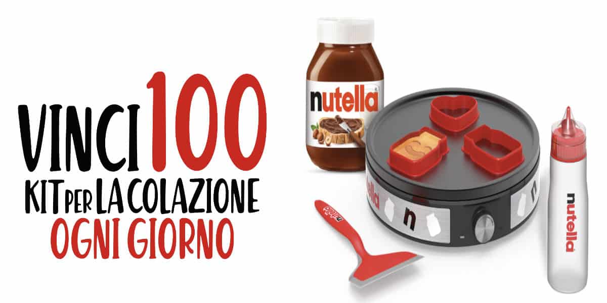 Concorso Nutella Kit Colazione 2023