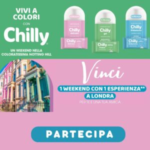 concorso a premi vivi a colori con Chilly 2023
