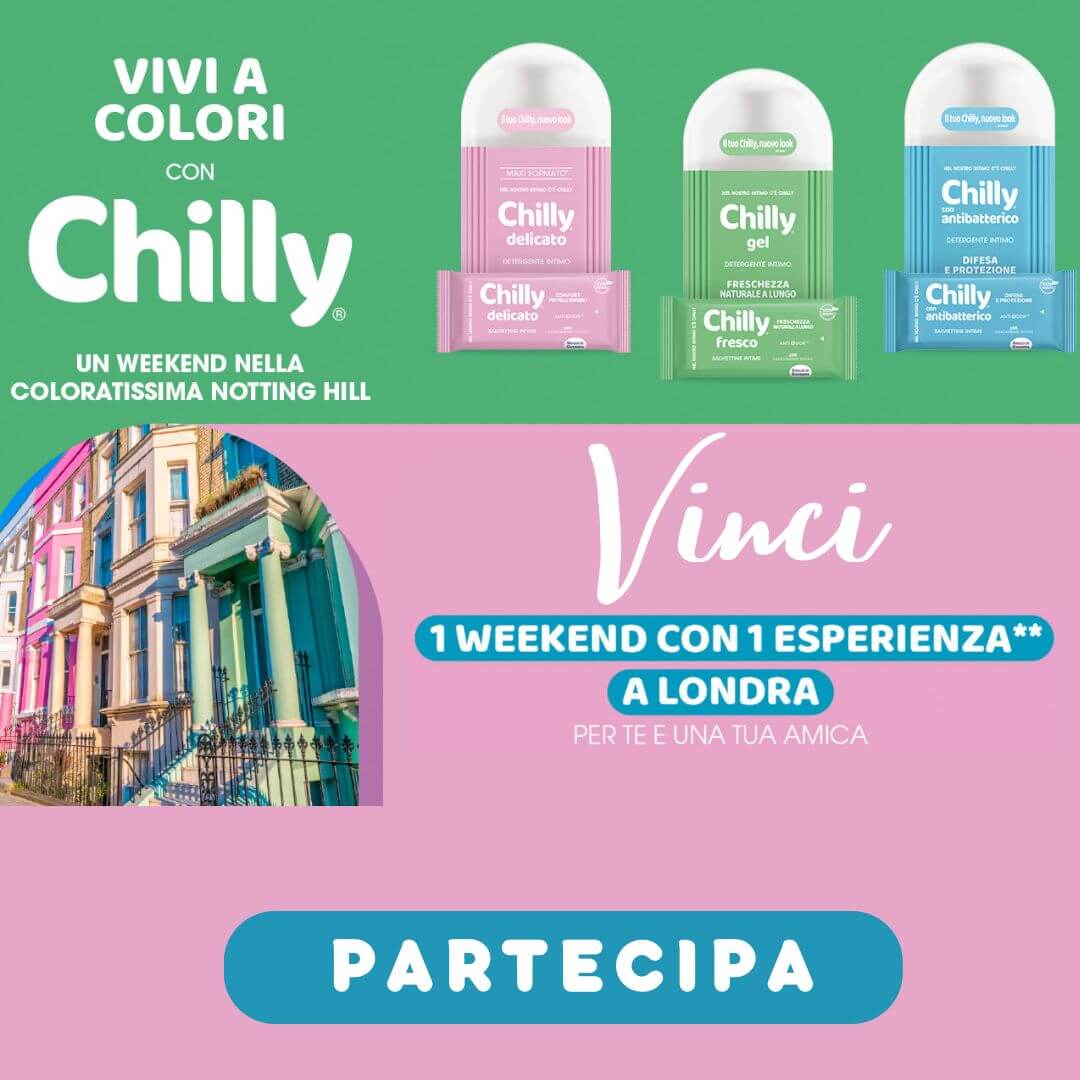 concorso a premi vivi a colori con Chilly 2023