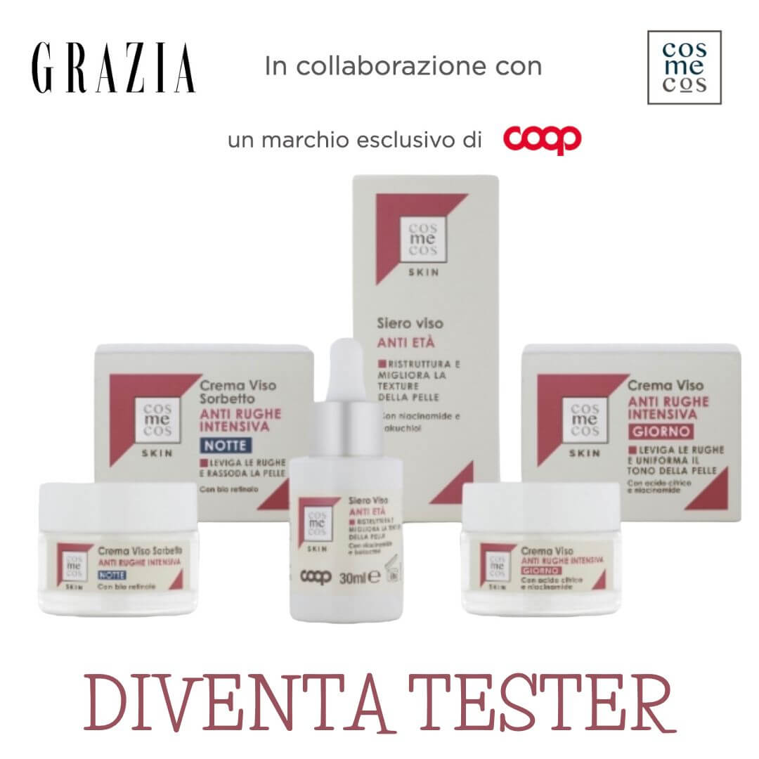 diventa tester cosmecos su Grazia