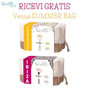 ricevi gratis la summer bag venus