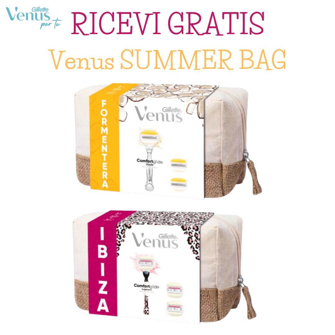 ricevi gratis la summer bag venus