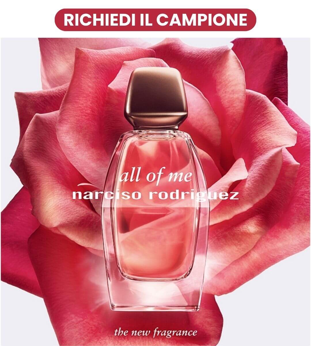campione omaggio profumo Narciso Rodriguez All Of Me