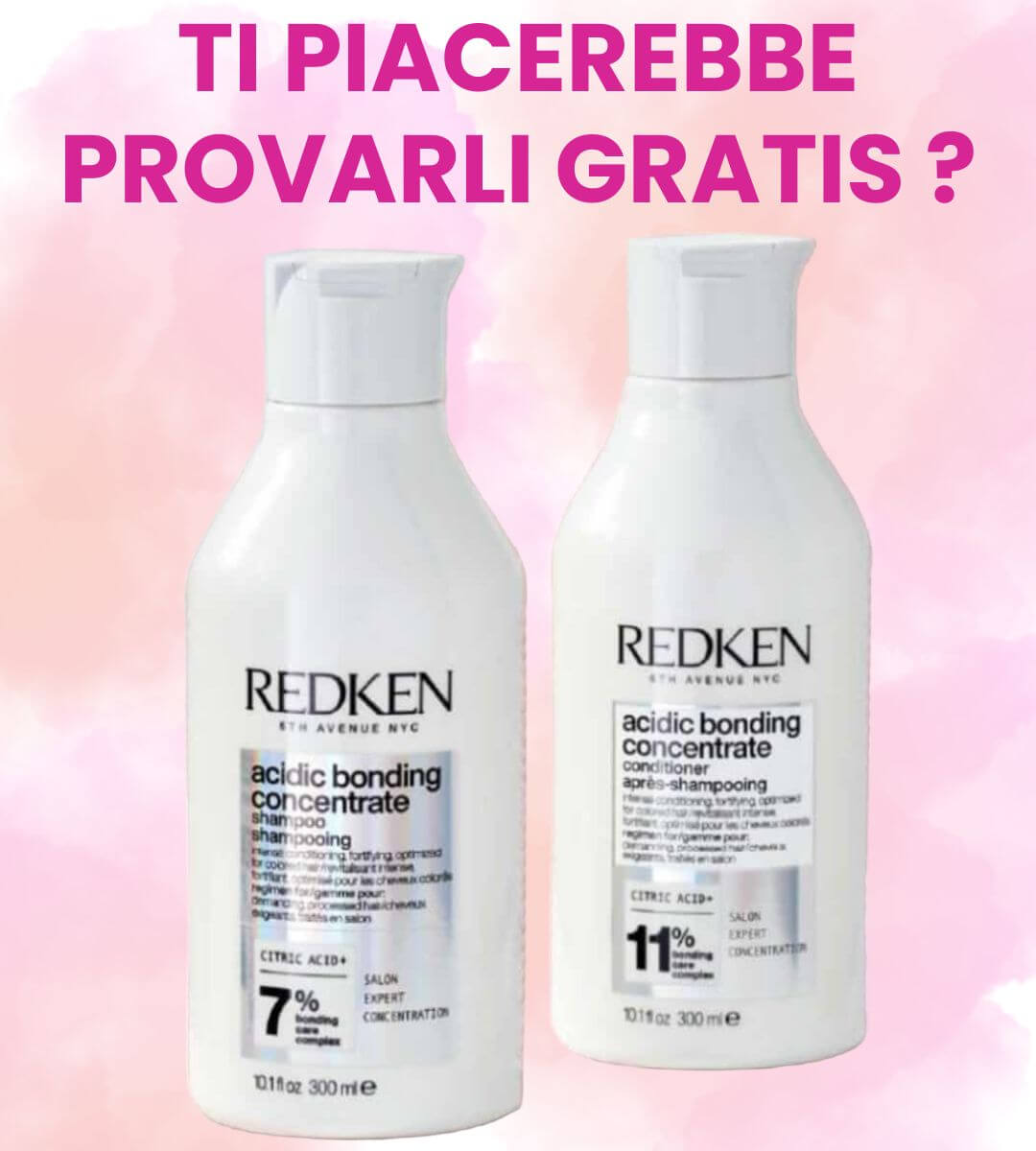 progetto tester redken acidic bonding concentrate