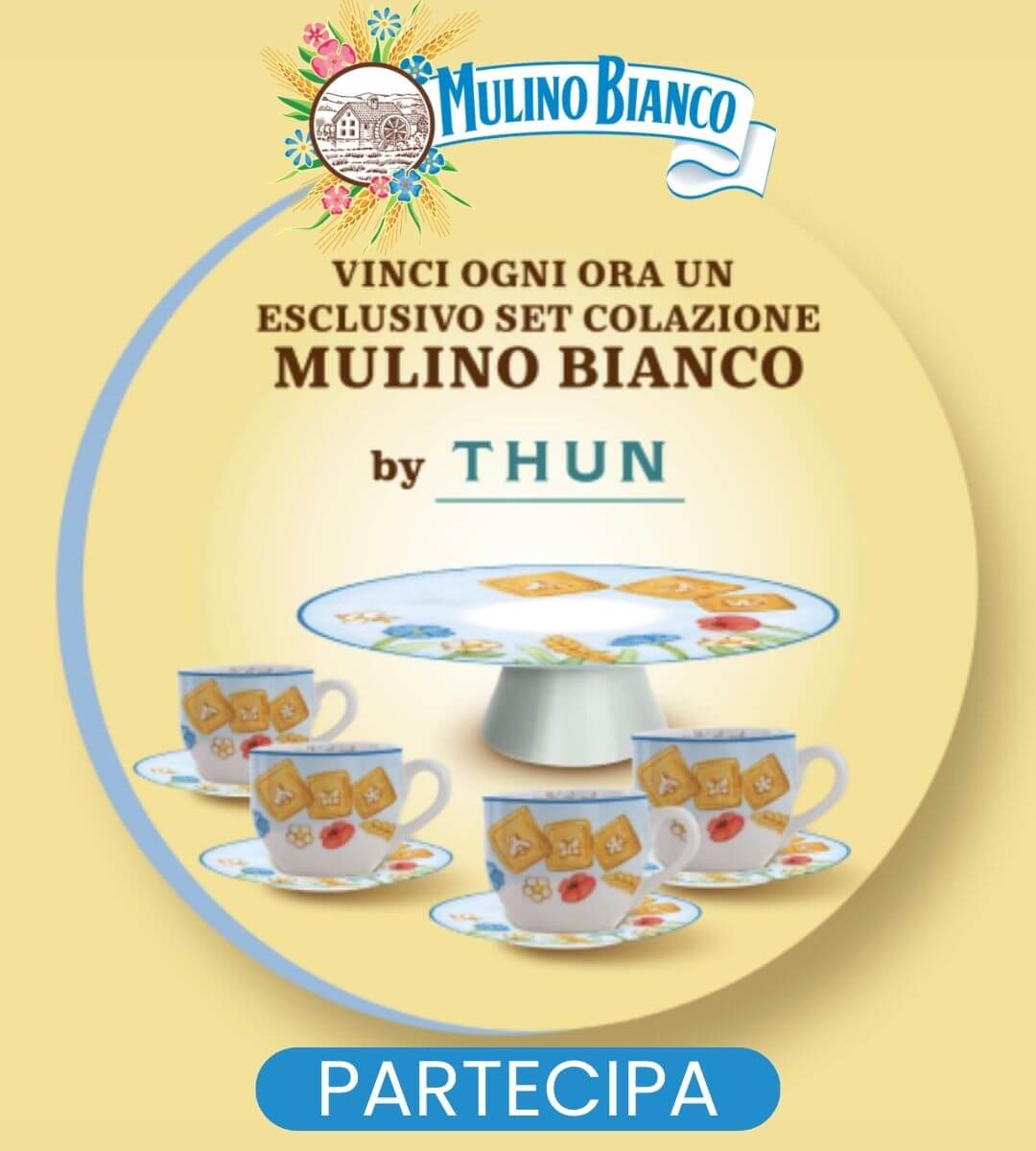 concorso mulino bianco set colazione 2023 by Thun