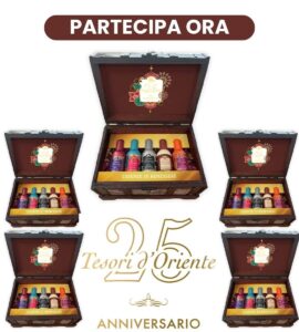 Concorso gratuitot 25 anni tesori d'oriente