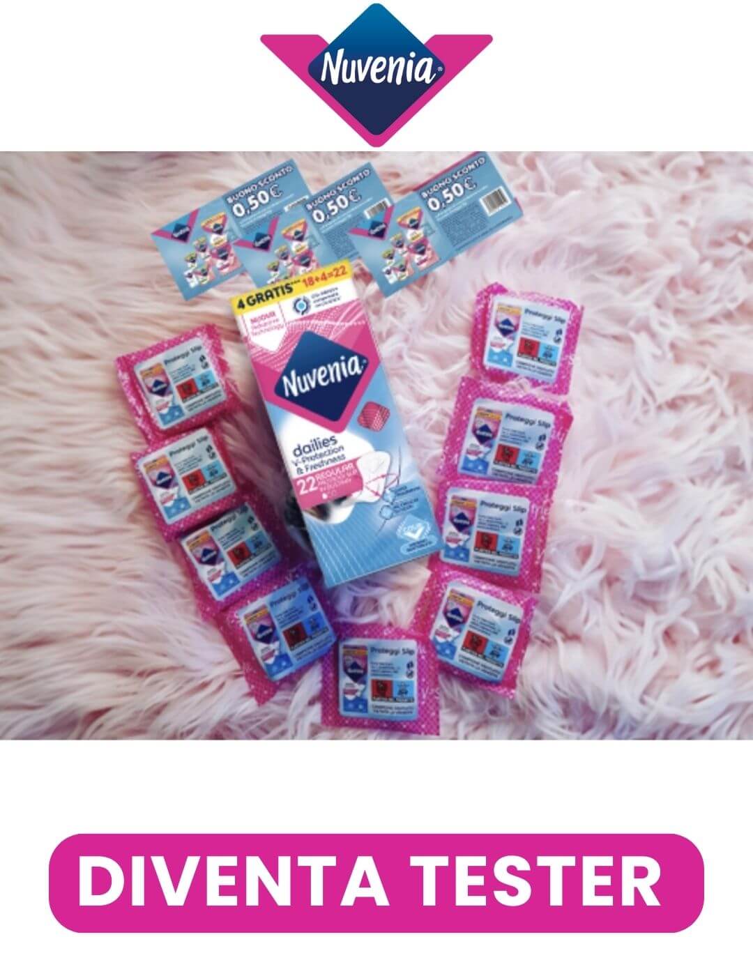 diventa tester nuvenia dailies V-Protection & Freshness su TRND