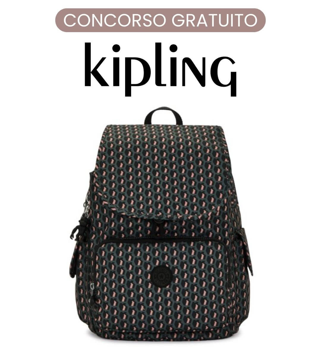 Partecipa gratis e vinci zaino kipling city pack