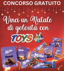 Concorso a premi Vinci un Natale di golosita con Toys Center
