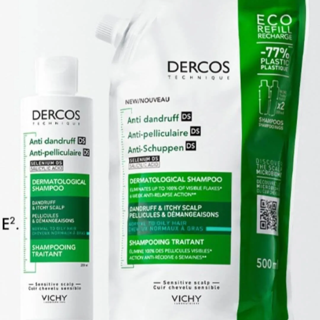 richiedi campione dercos shampoo anti forfora