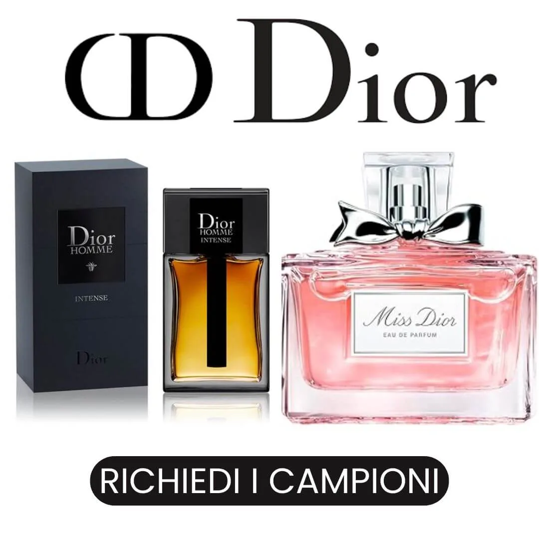 ricevi a casa i campioni omaggio Dior