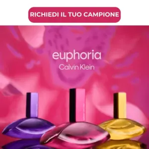 come ricevere i campioni omaggio Calvin Klein Euphoria Elixir Collection